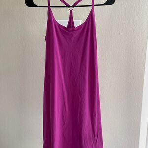 Outdoor-voices Women's Magenta Athletic Dress with Built in Shorts S/M